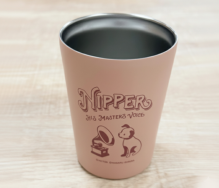 絵本ニッパー・ステンレスサーモタンブラー（ピンク）