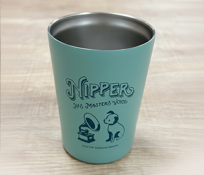 絵本ニッパー・ステンレスサーモタンブラー（ブルー）